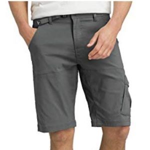NEW Prana‎ Men's Stretch Zion 10IN Short Charcoal Hiking Active Outdoors Size 42